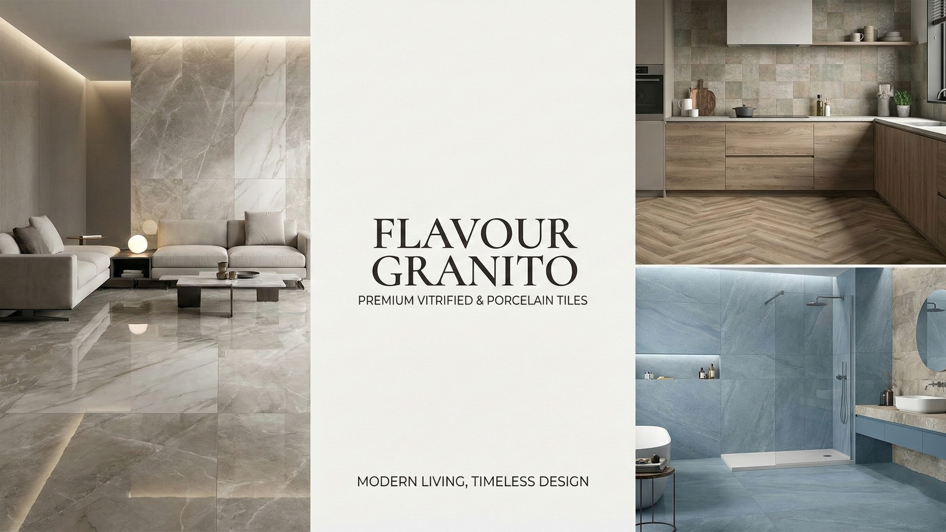 Premium Vitrified and Porcelain Tiles for Modern Living