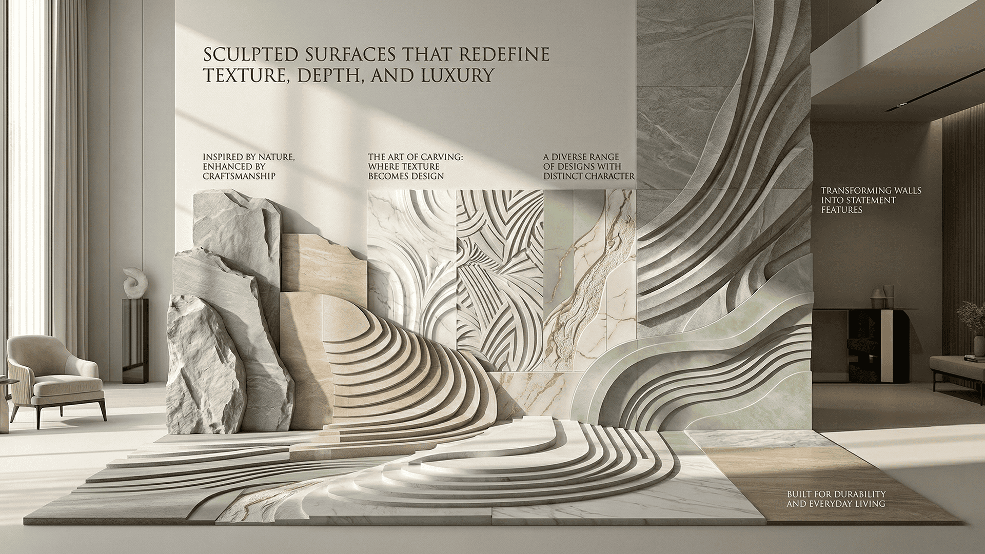 Carving Collection: Sculpted Surfaces That Redefine Texture, Depth, and Luxury