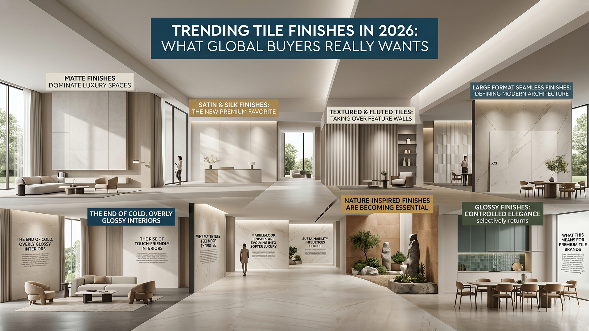 Top Tile Finish Trends for Luxury Interiors in 2026